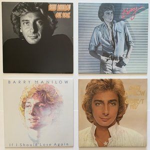 Barry Manilow Vinyl Lot: One Voice, Barry, If I Should Love Again, Greatest Hits
